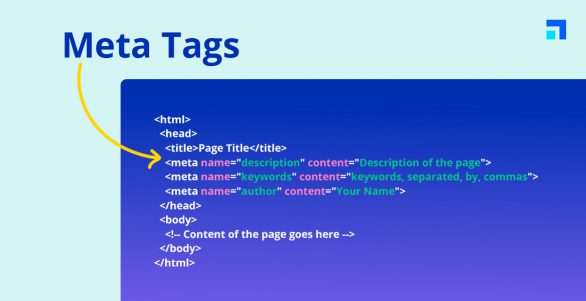 Illustration of optimized meta title and description for better SEO performance